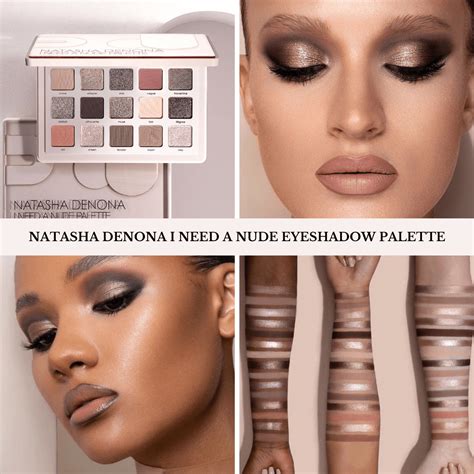 nude shade eyeshadow|Natasha Denona I Need A Nude Eyeshadow Palette